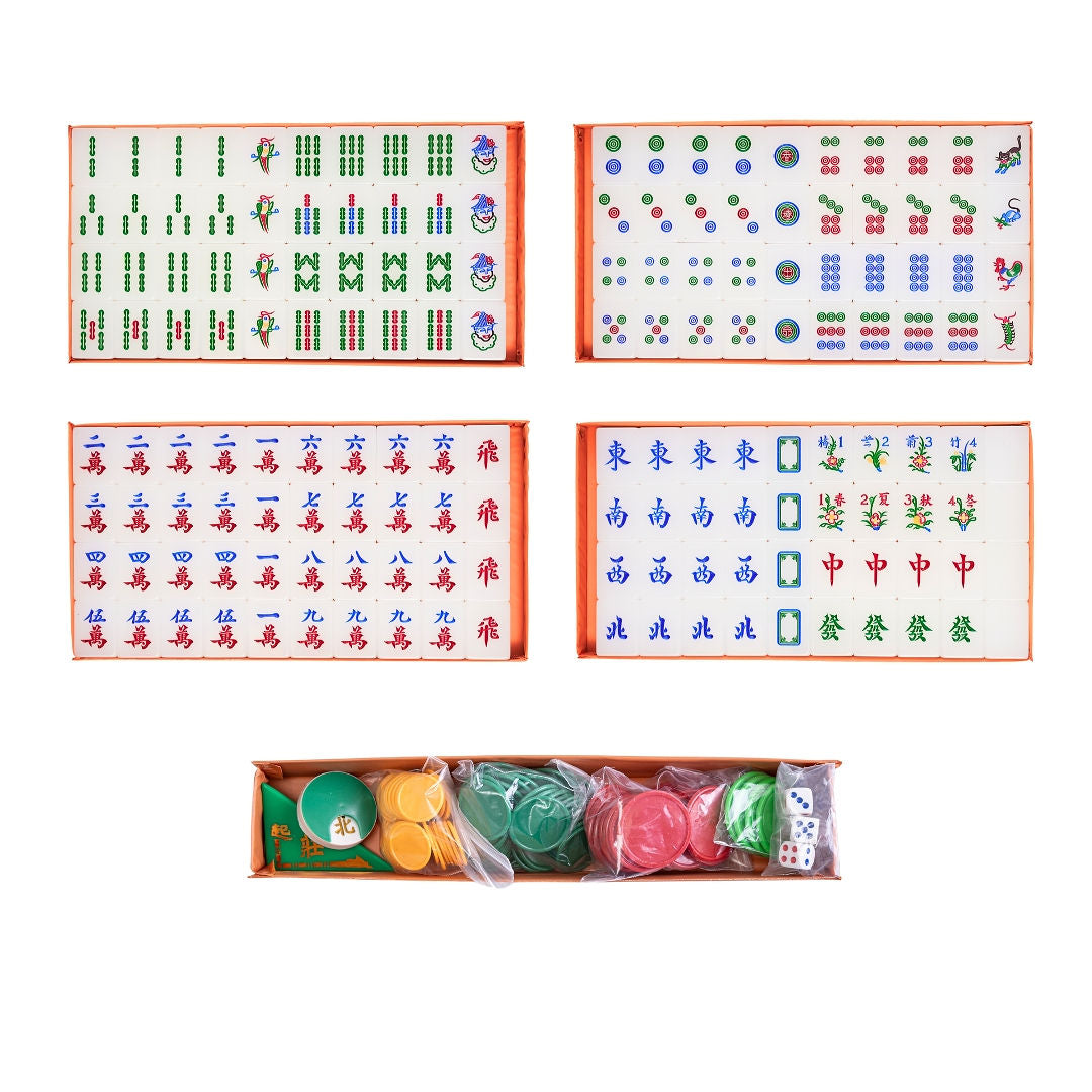 Mahjong Tiles - Apricot