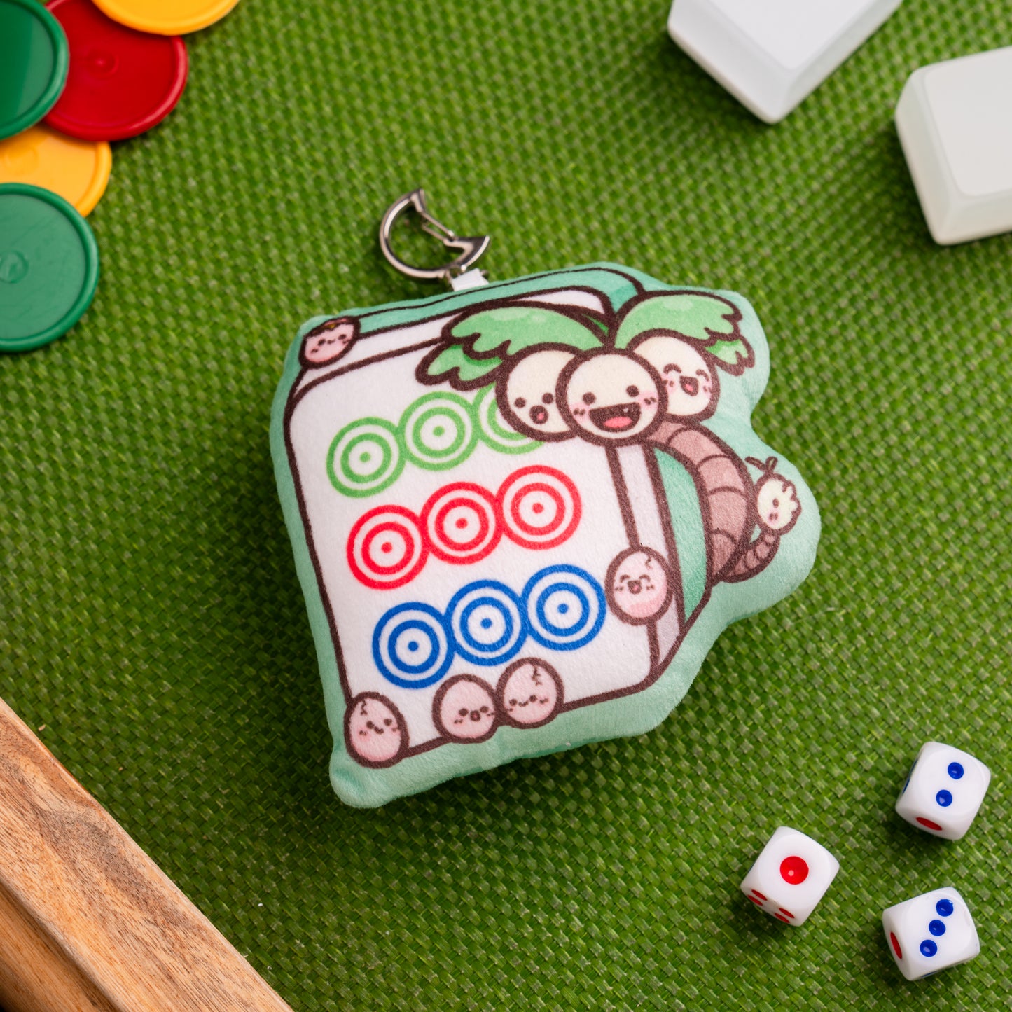 Mahjong Keychain - 13 Wonder
