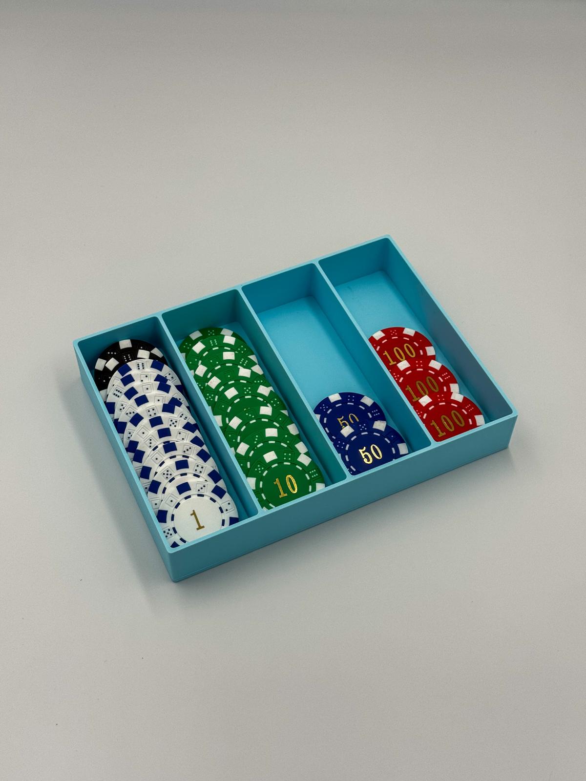 Mahjong Drawer Chips Holder - Bundle of 4