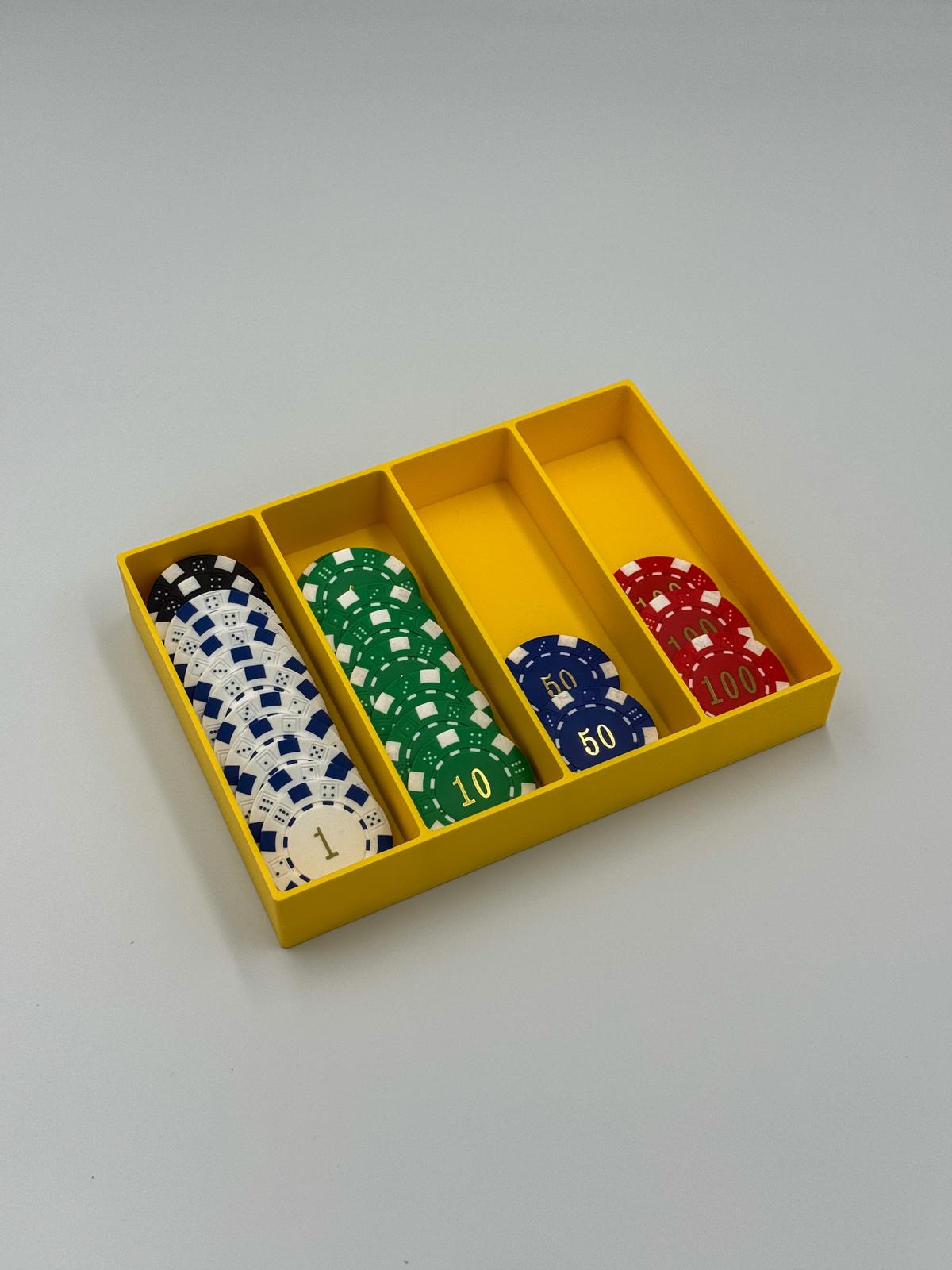 Mahjong Drawer Chips Holder - Bundle of 4