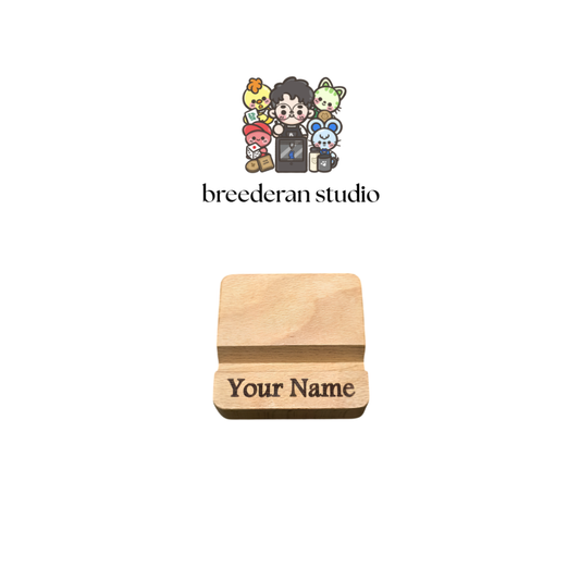 Personalize Engraved Phone Holder