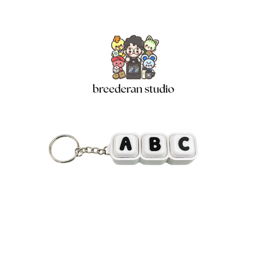 Personalize Name Clicker Keychain