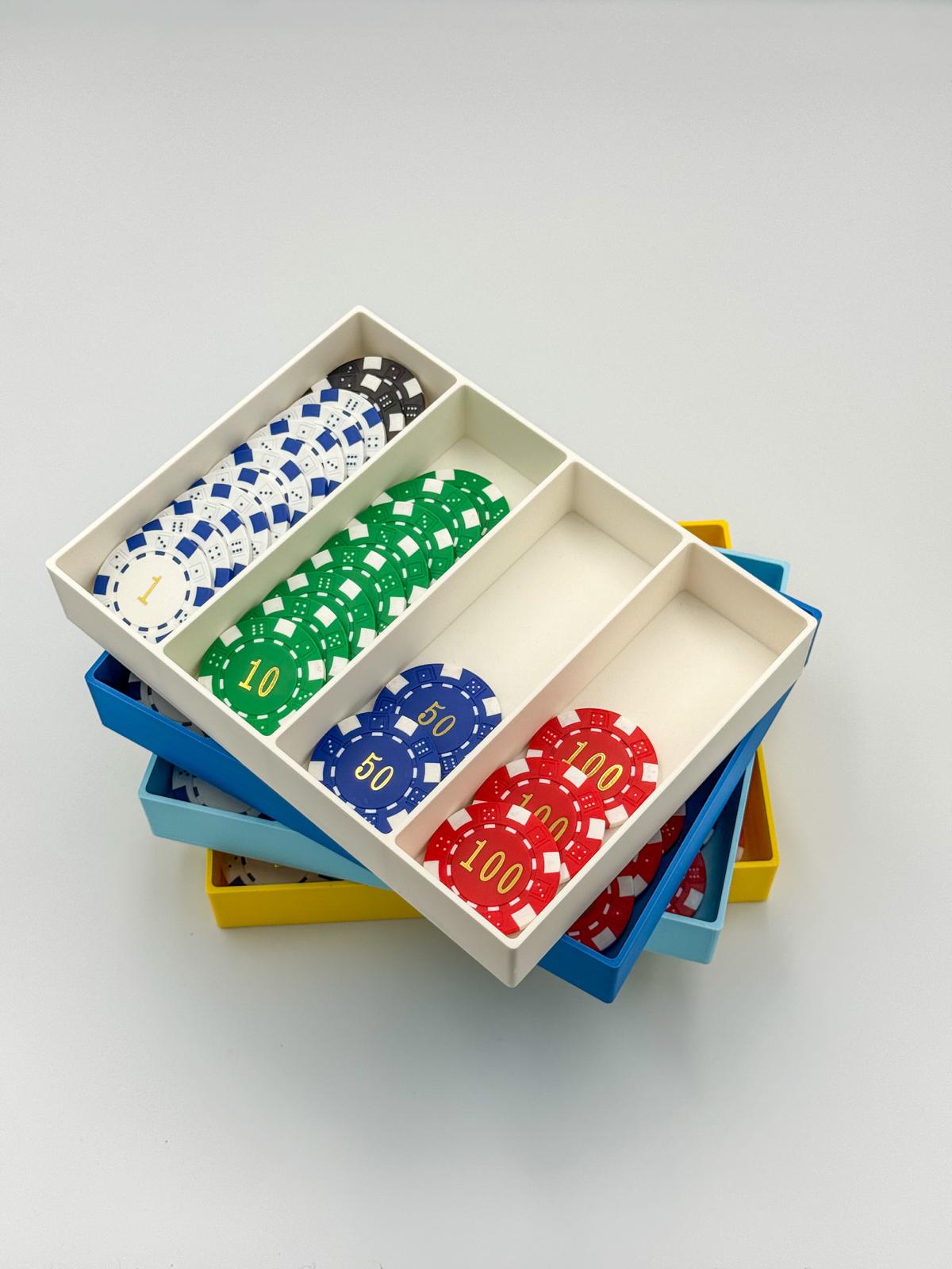 Mahjong Drawer Chips Holder - Bundle of 4