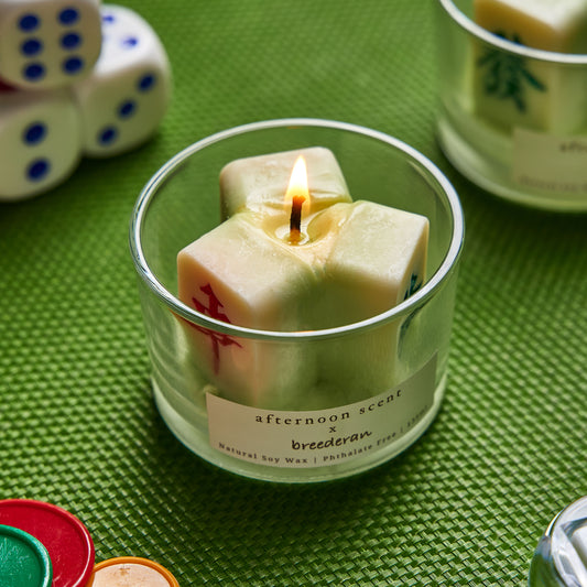 Mahjong Wax Candle