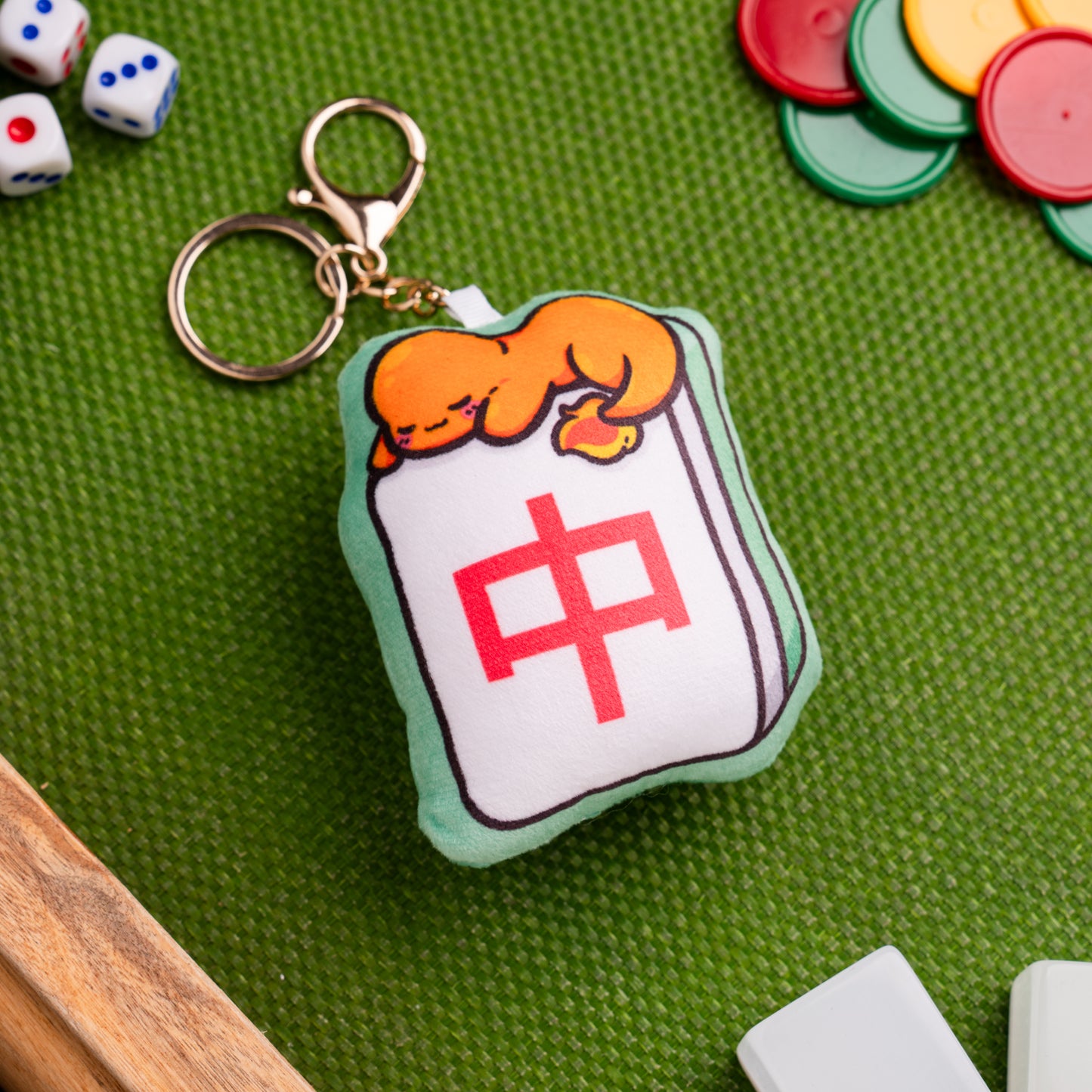 Mahjong Keychain - 13 Wonder
