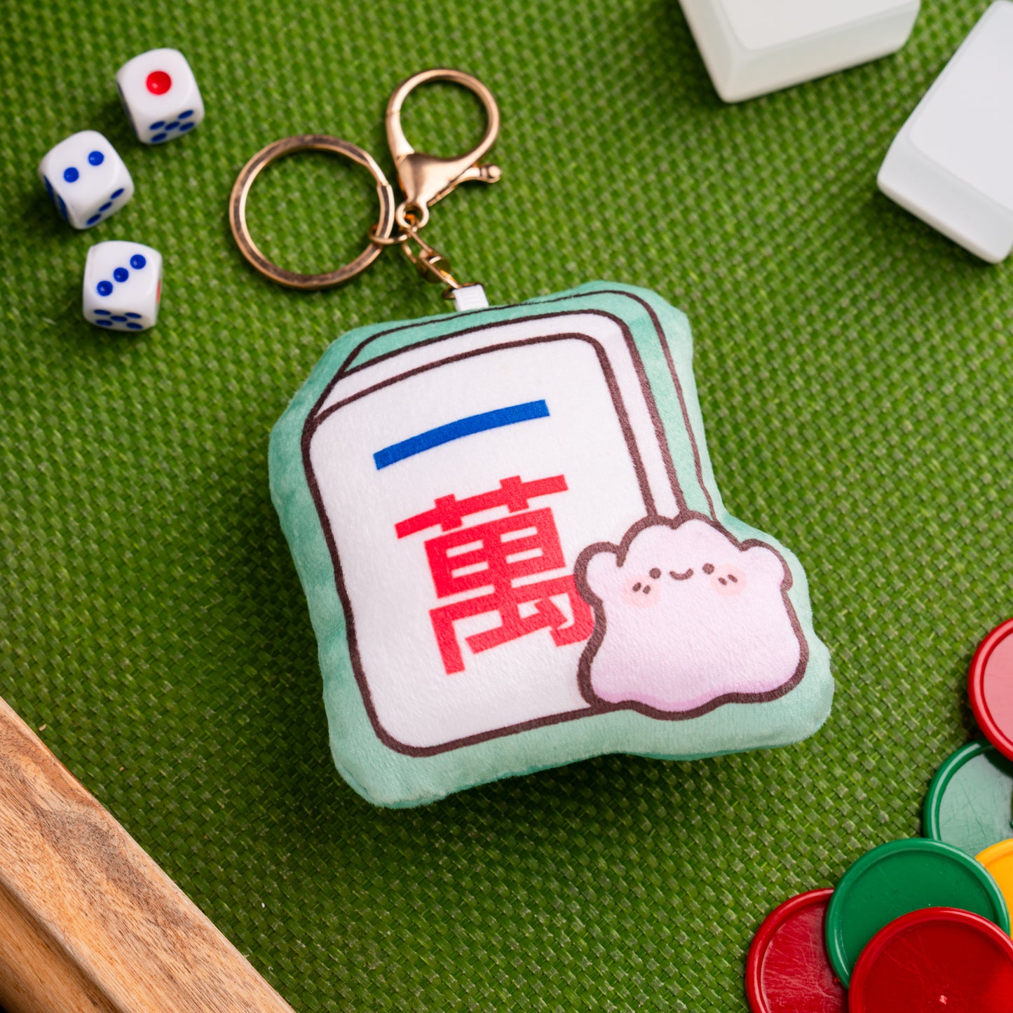 Mahjong Keychain - 13 Wonder