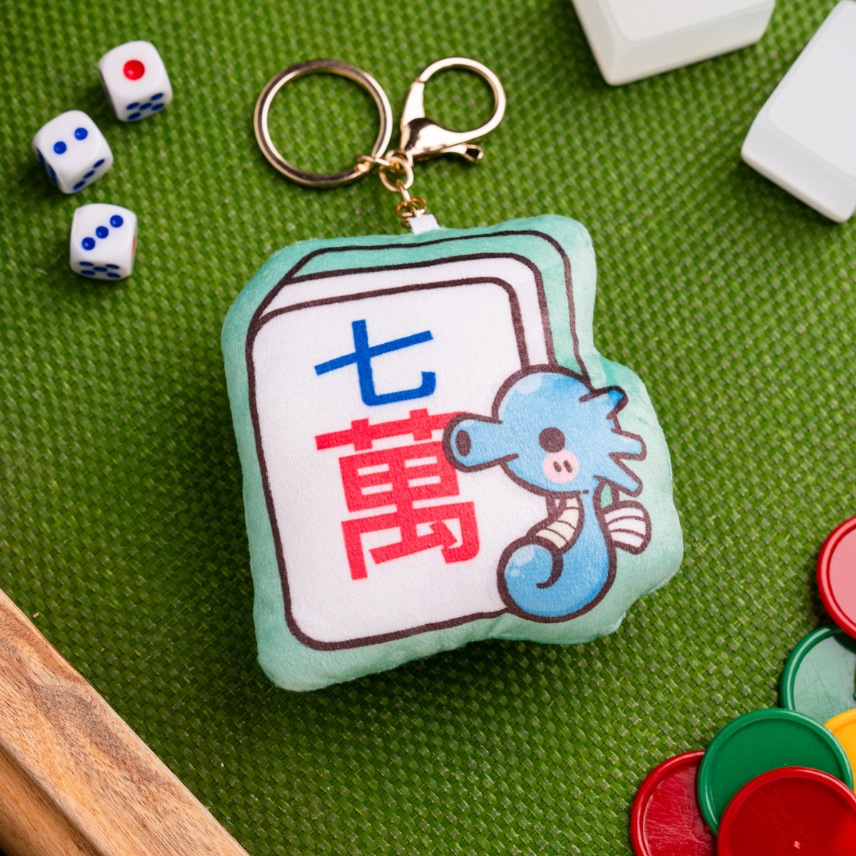 Mahjong Keychain - Million Character
