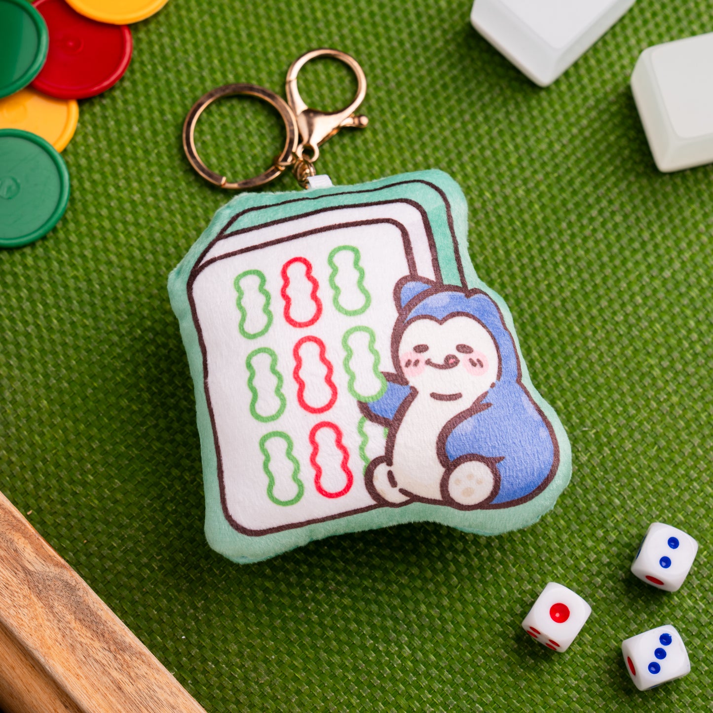 Mahjong Keychain - 13 Wonder