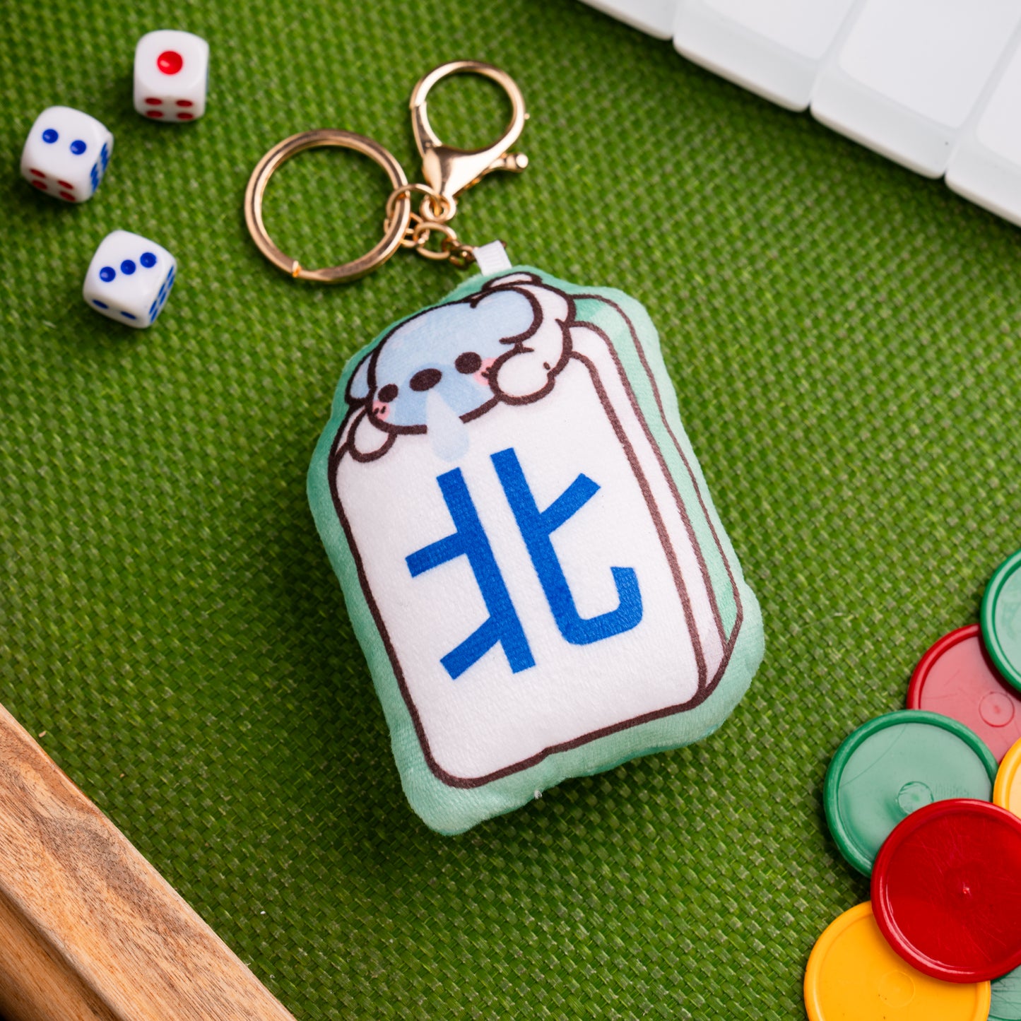 Mahjong Keychain - 13 Wonder