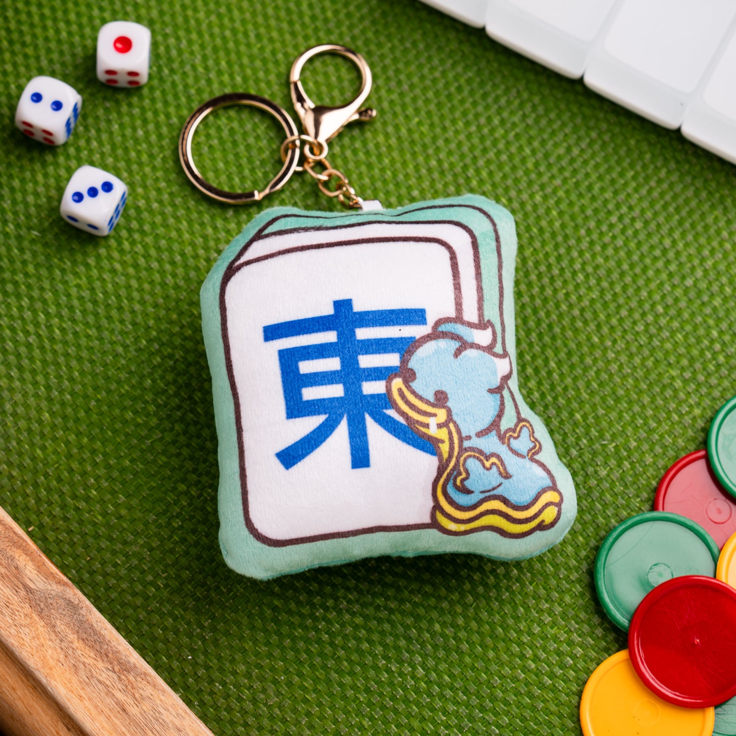Mahjong Keychain - 13 Wonder