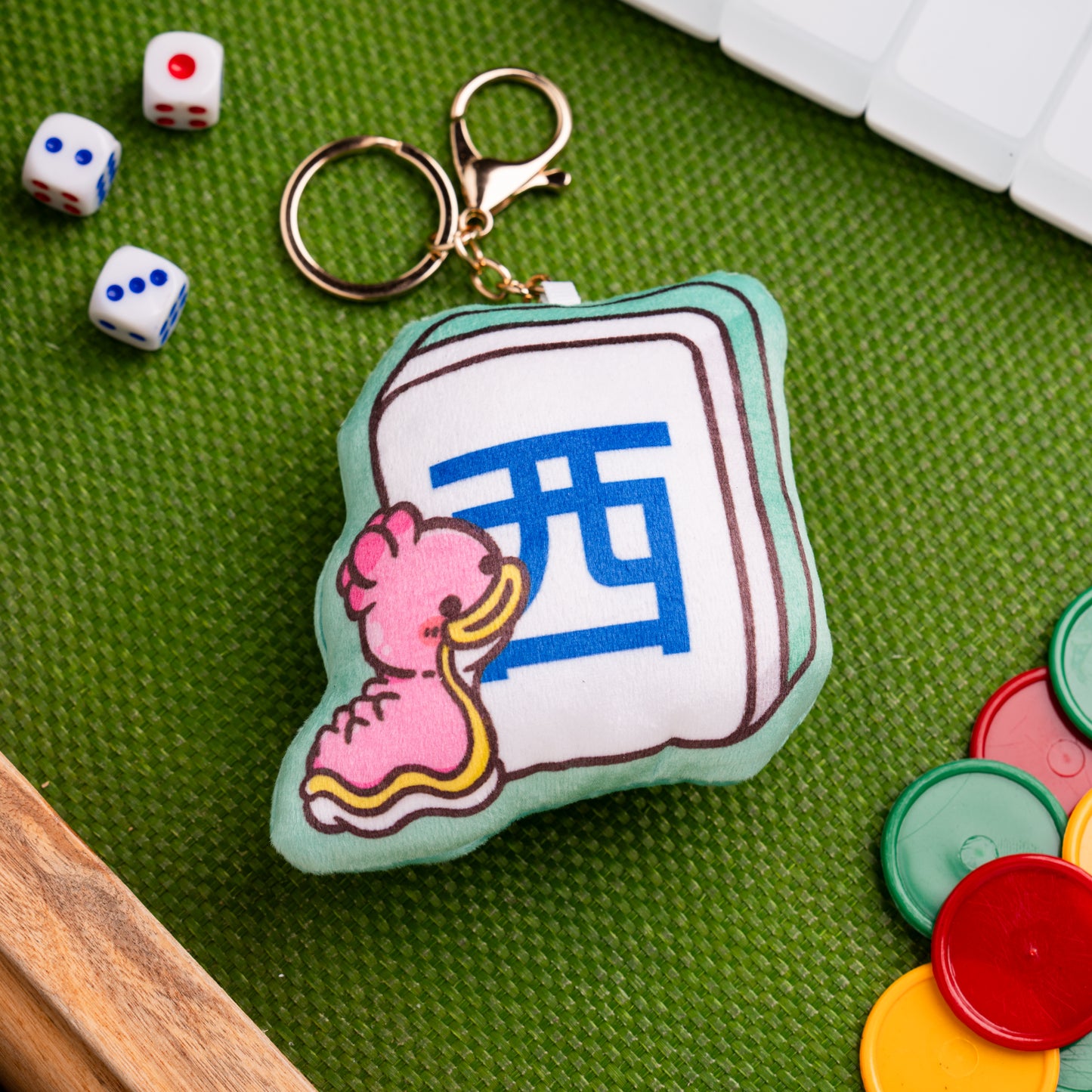 Mahjong Keychain - 13 Wonder
