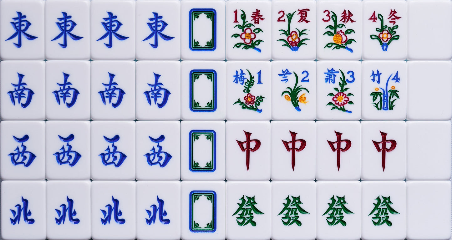 Mahjong Tiles - Lavender Haze