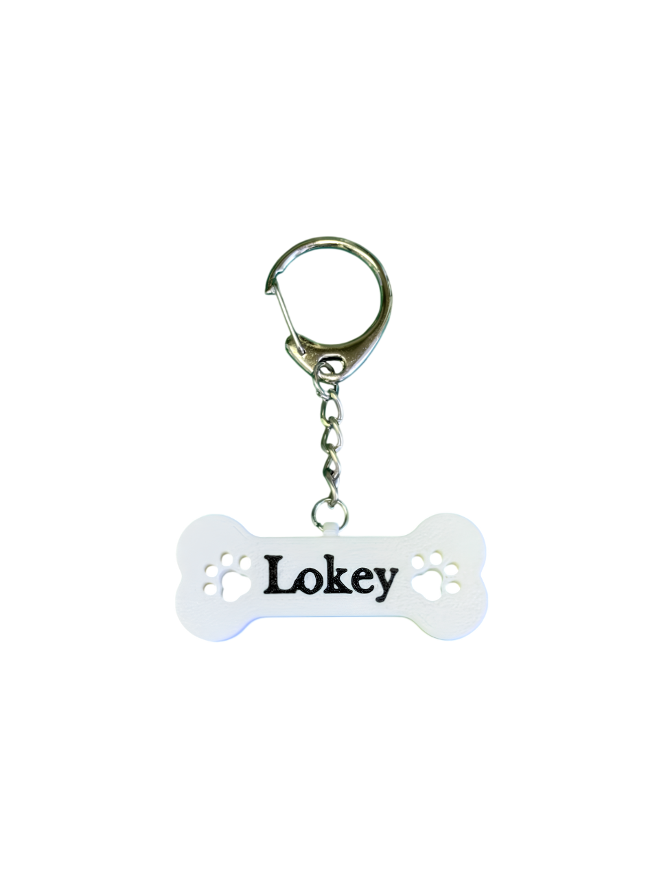 Dogtag Pet Keychain