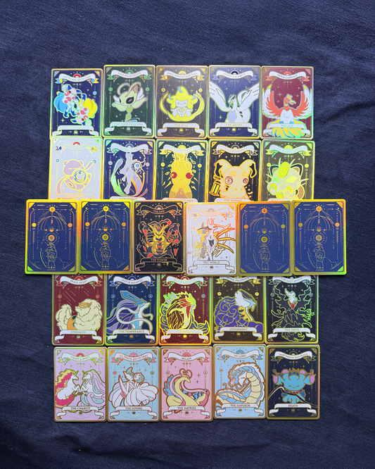 Poke Tarot Card - Blind Sleeve for Major Arcana
