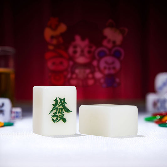 Mahjong Tiles - Apricot